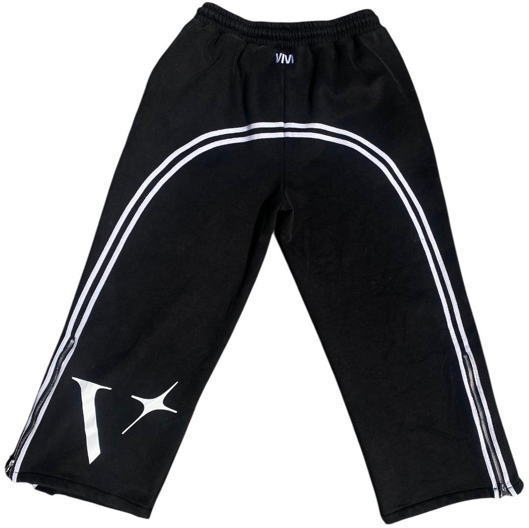 OVERSIZED BLACK "V-STAR" SWEATS