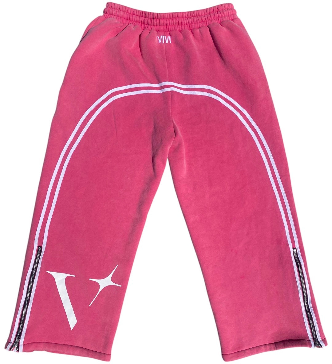 OVERSIZED PINK "V-STAR" SWEATS