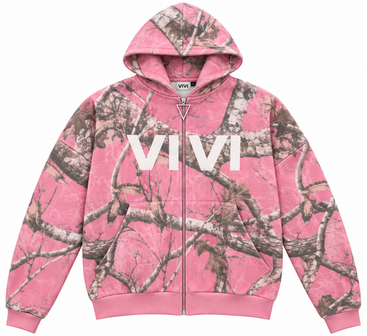 PINK HUNTER ZIP