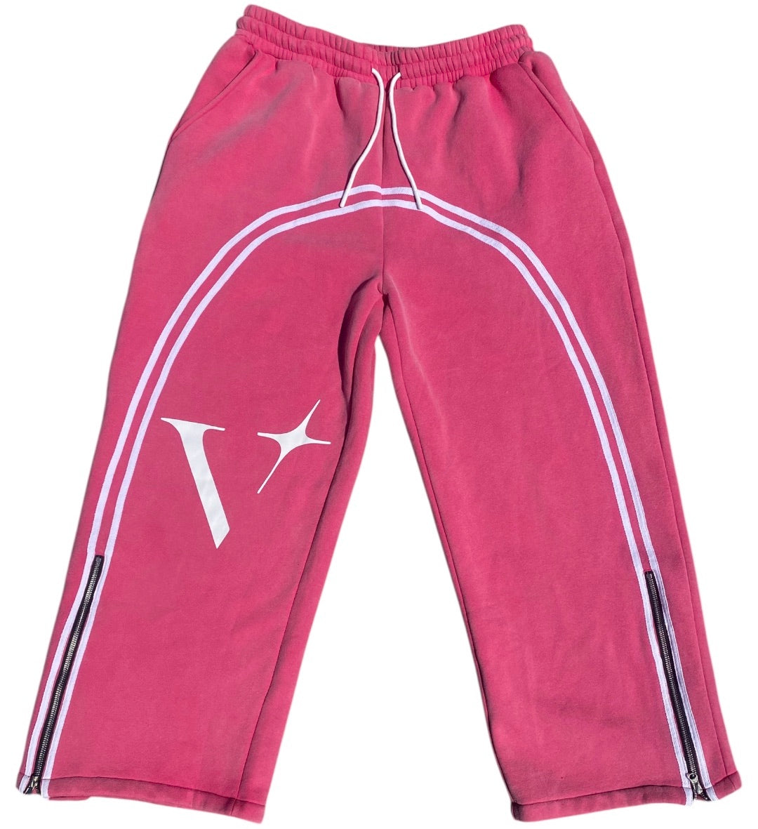 OVERSIZED PINK "V-STAR" SWEATS