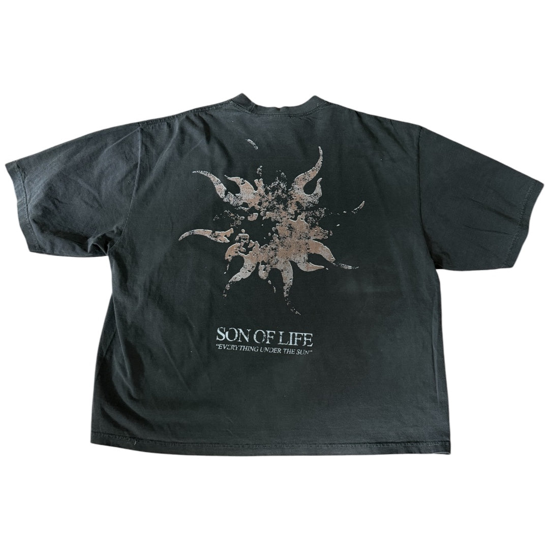 OVERSIZED BLACK SOL TEE